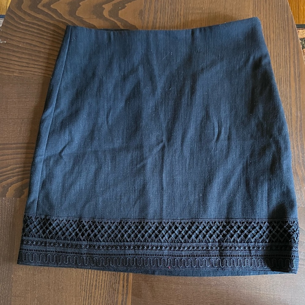 Loft Black Skirt